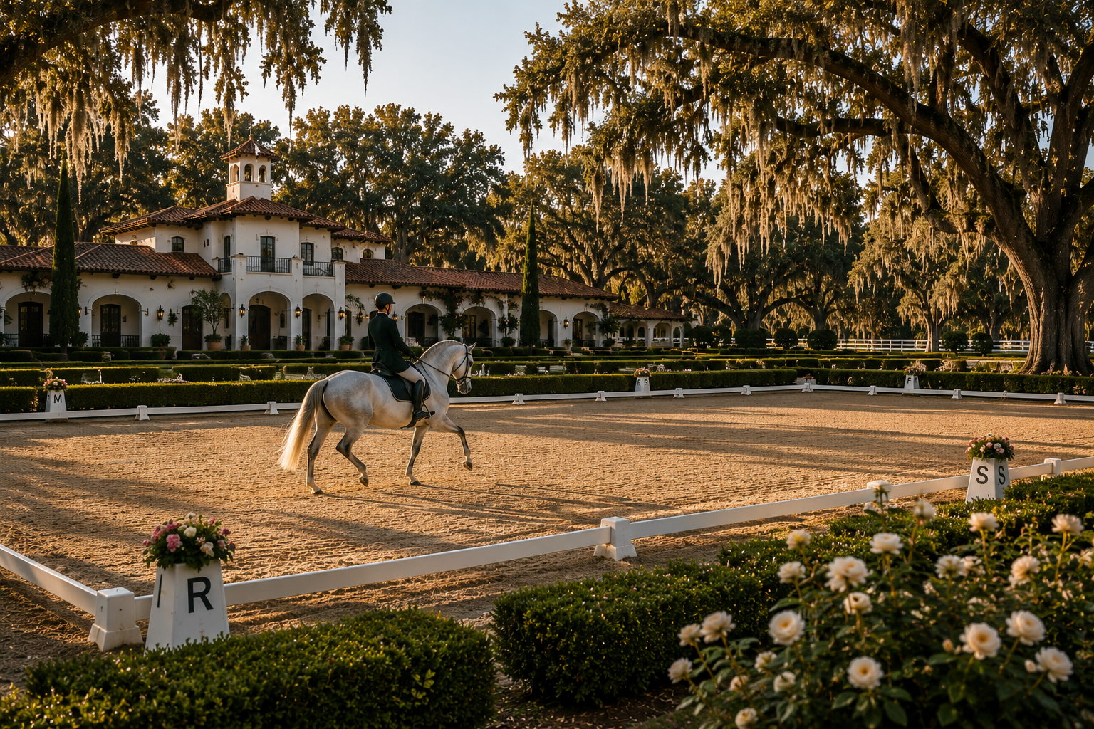 Dressage court
