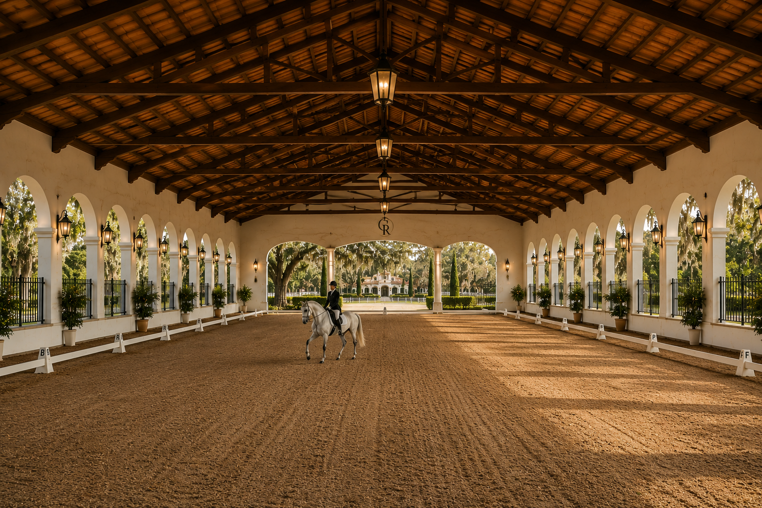 Covered arena